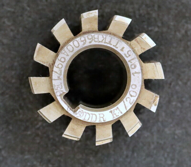 PWS Keilwellen-Wälzfräser 4 Keile 13a6x17a11x4h9 mit Höcker 50x32x22mm