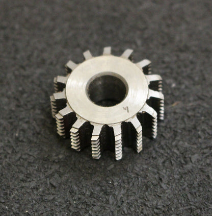 KÖPFER Vollstahl-Wälzfräser m= 0,4mm 20° EGW U2 1gg. rechts 15 Spannuten