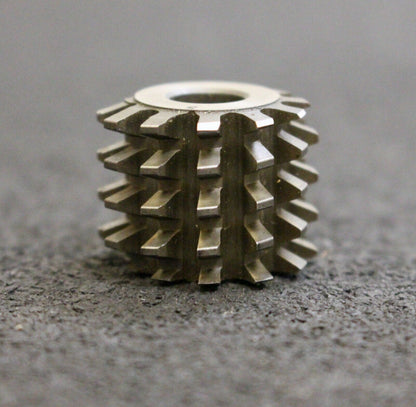 KÖPFER Vollstahl-Wälzfräser m= 1,35mm 20° EGW 1gg. rechts 12 Spannuten