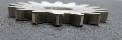 Scheibenschneidrad m= 8,0mm Z= 16 Da=128mm EGW 20° Qualität A HSS + TIN