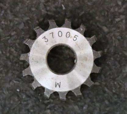 MIKRON Wälzfräser No. 37005 - Ø23x8xØ8mm 1gg. Rechts 15 Spanuten