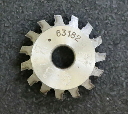 MIKRON Wälzfräser No. 63182 - Ø31x8xØ8mm 1gg. Rechts 15 Spanuten