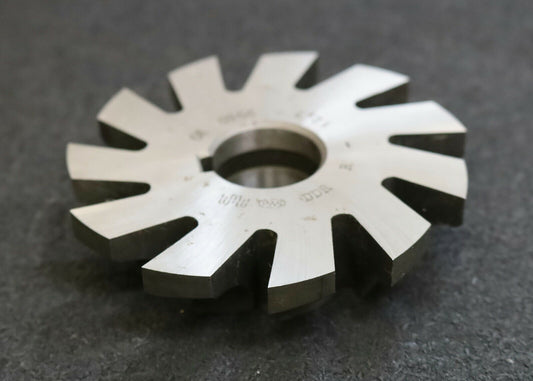 PWS Viertelrund-Formfräser konkav Radiusfräser Radius 12,5mm - Ø100x22xØ27mm