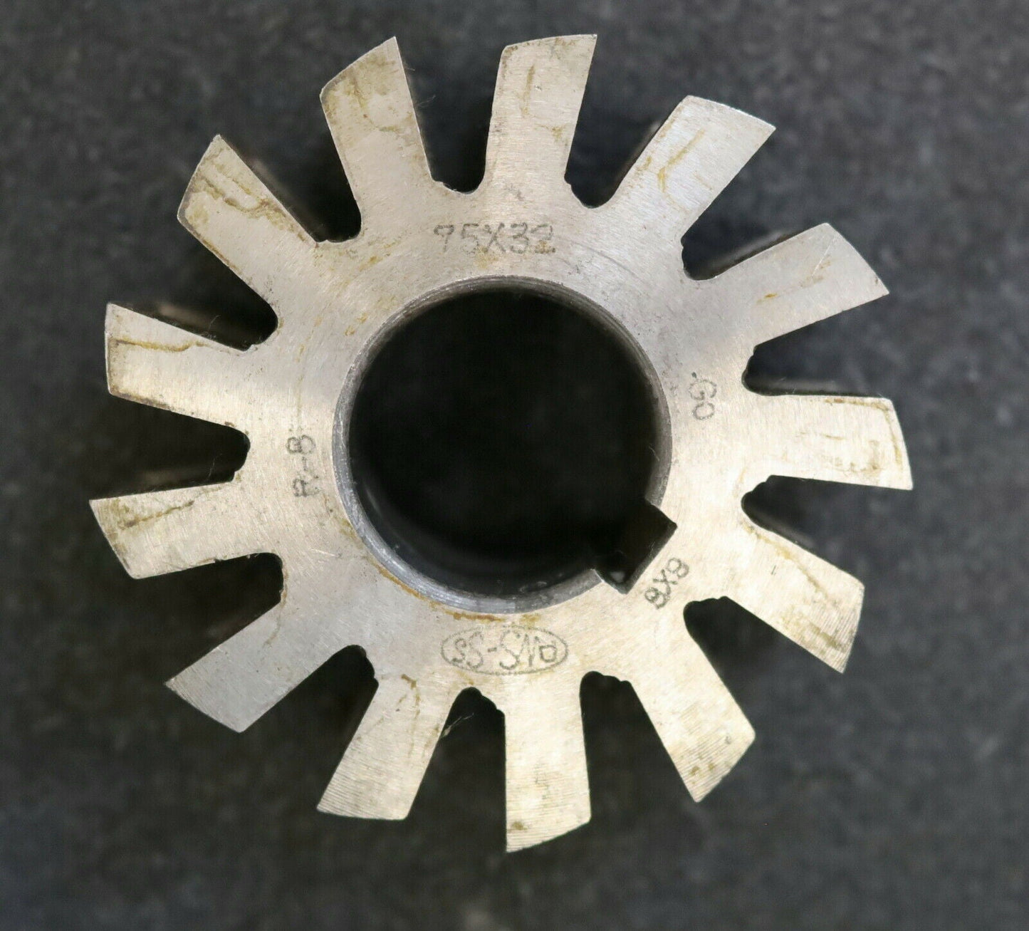 PWS Halbrund-Formfräser konkav Radiusfräser Radius 8mm - Ø73x32xØ27mm