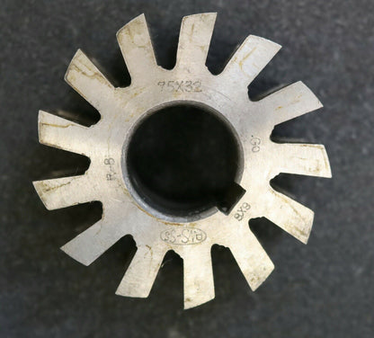 PWS Halbrund-Formfräser konkav Radiusfräser Radius 8mm - Ø73x32xØ27mm