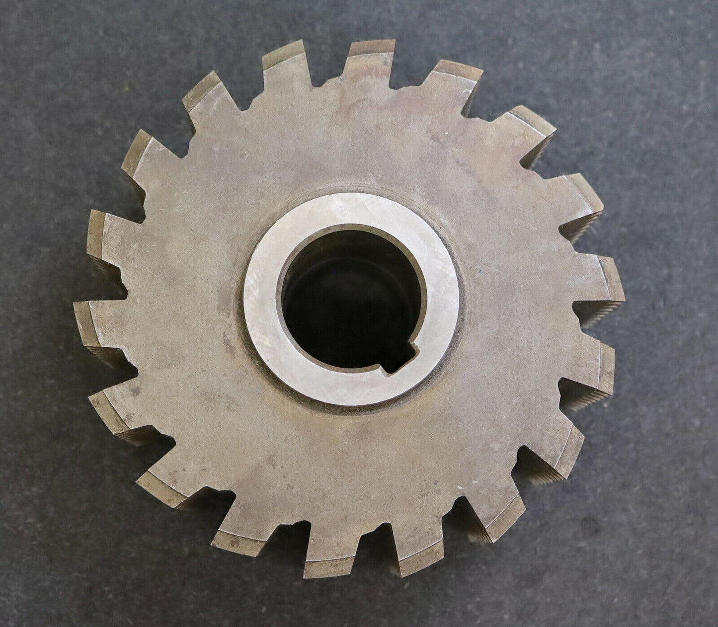 PWS Zahnstangenfräser 10-rillig m=2,0mm BPII 20°EGW Ø160x70xØ40mm