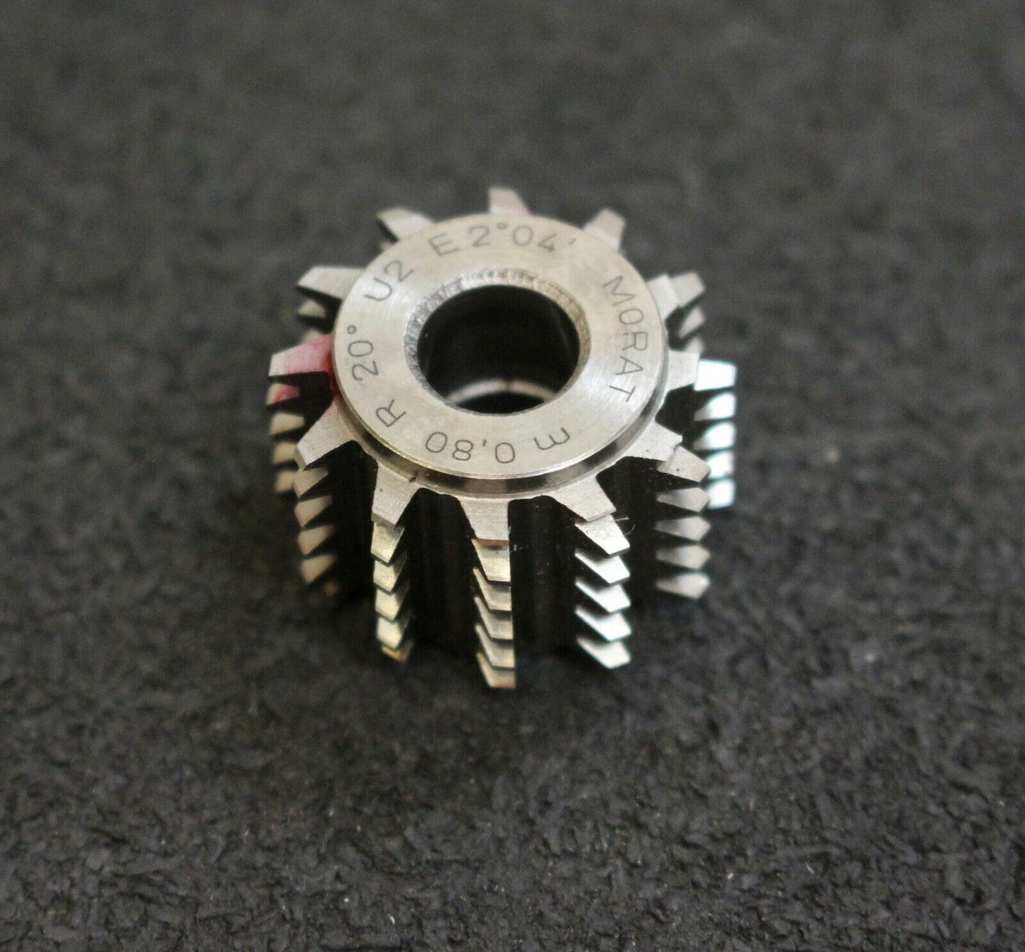 IMS Vollstahl-Wälzfräser m= 0,8mm 20° EGW U2 1gg. rechts 12 Spannuten 24x16x8mm