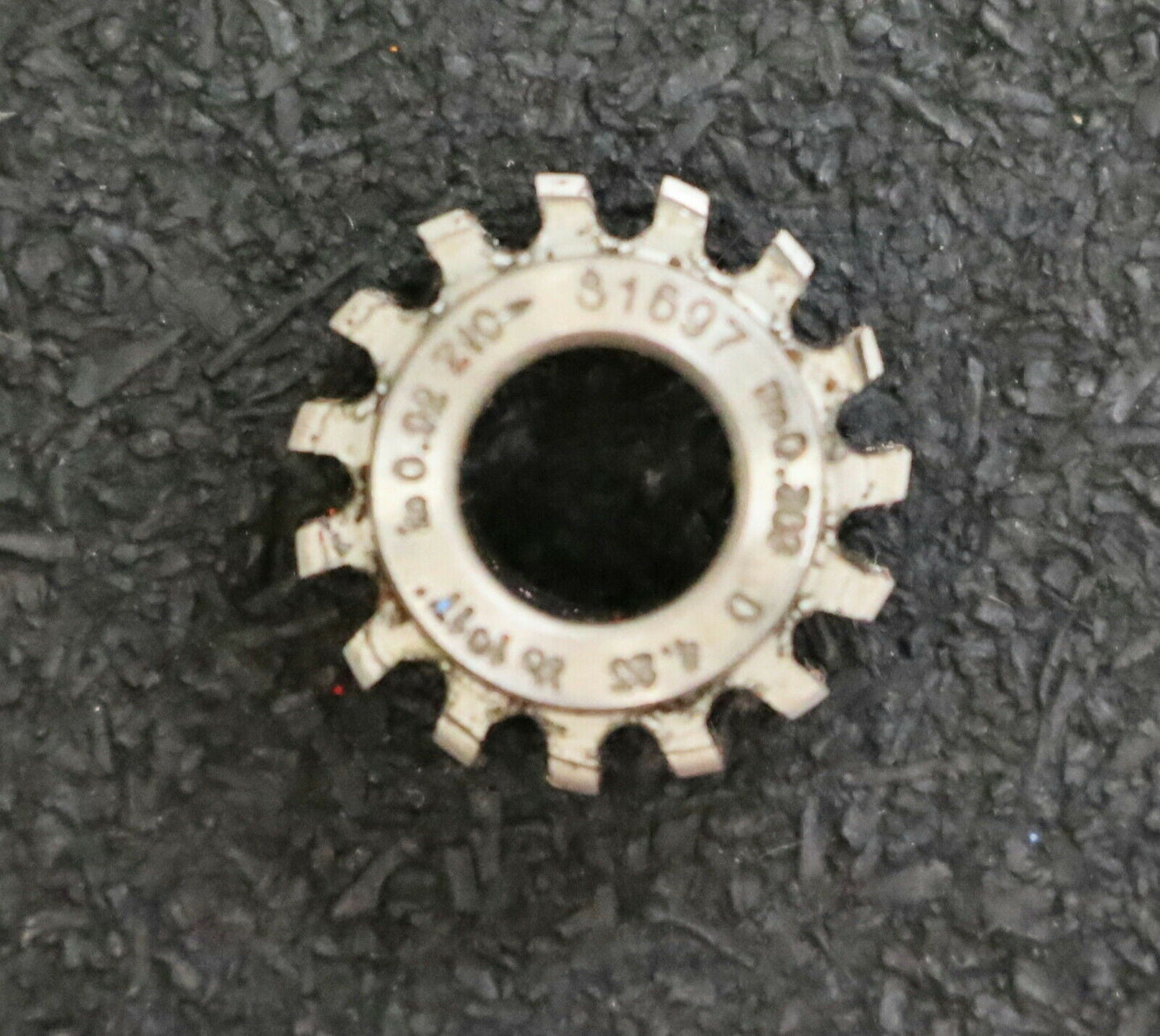 MIKRON Vollstahl-Wälzfräser No. 81697 m= 0,309 ho= 0,92 D4,23 Z10 Ø18x10xØ8mm