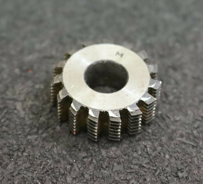 MIKRON Wälzfräser No. 13646 - Ø22x8xØ8mm 1gg. Rechts 15 Spanuten