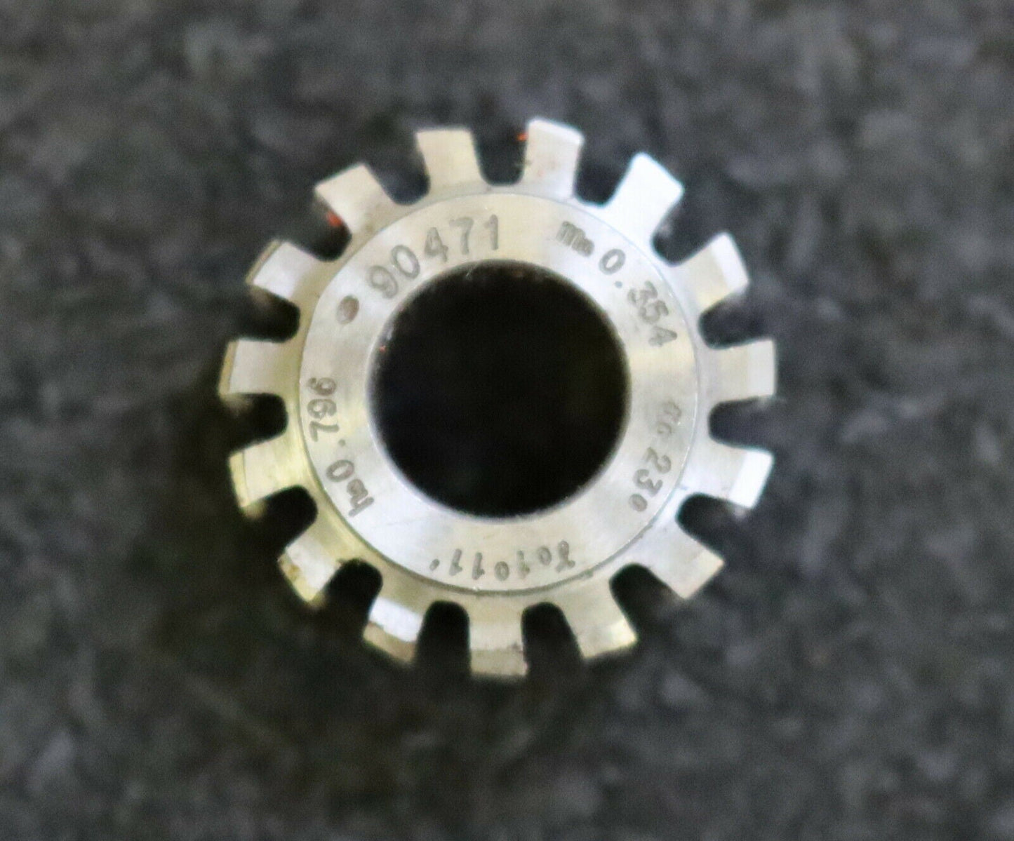 MIKRON Vollstahl-Wälzfräser No. 90471 m= 0,345 23°EGW ho= 0,796 - Ø18x10xØ8mm