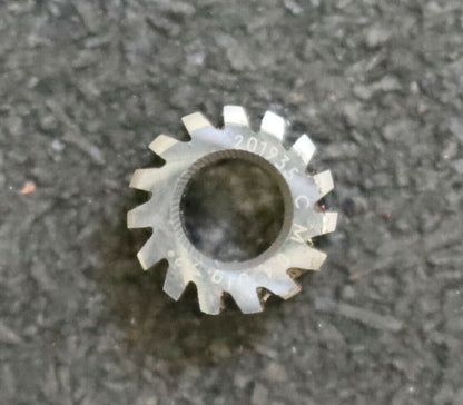 Vollstahl-Wälzfräser No. 201935 m= 0,4 - Ø12x6xØ6mm 1gg. Rechts 15 Spanuten