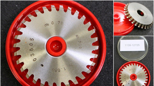 Schnecken-Formfräser MIKRON m= 0,75 - 53x6x12mm - 1-gg. - 30 Stollen - HSS