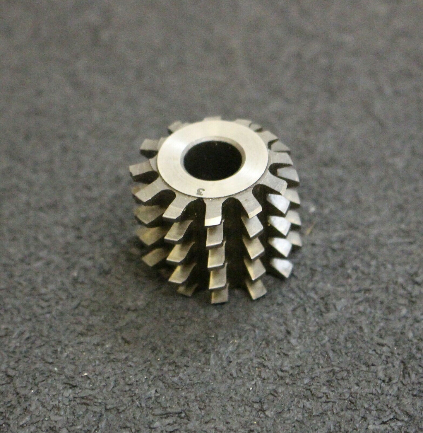 KÖPFER Vollstahl-Wälzfräser m= 1,35mm 20° EGW 1gg. rechts 12 Spannuten