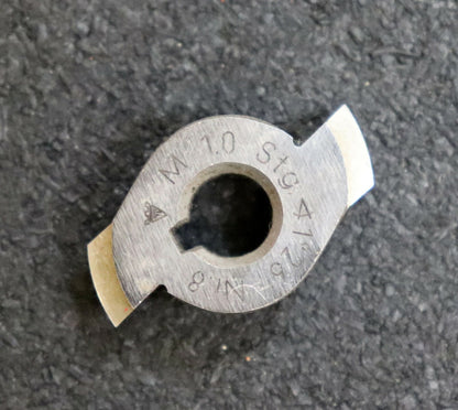 TECHNICA Schlagzahn-Wälzfräser m= 1,0mm Fräser Nr. 8 Abmessungen 30x8x8 mm LKN