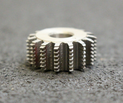 KÖPFER Vollstahl-Wälzfräser m= 0,4mm 20° EGW U2 1gg. rechts 15 Spannuten