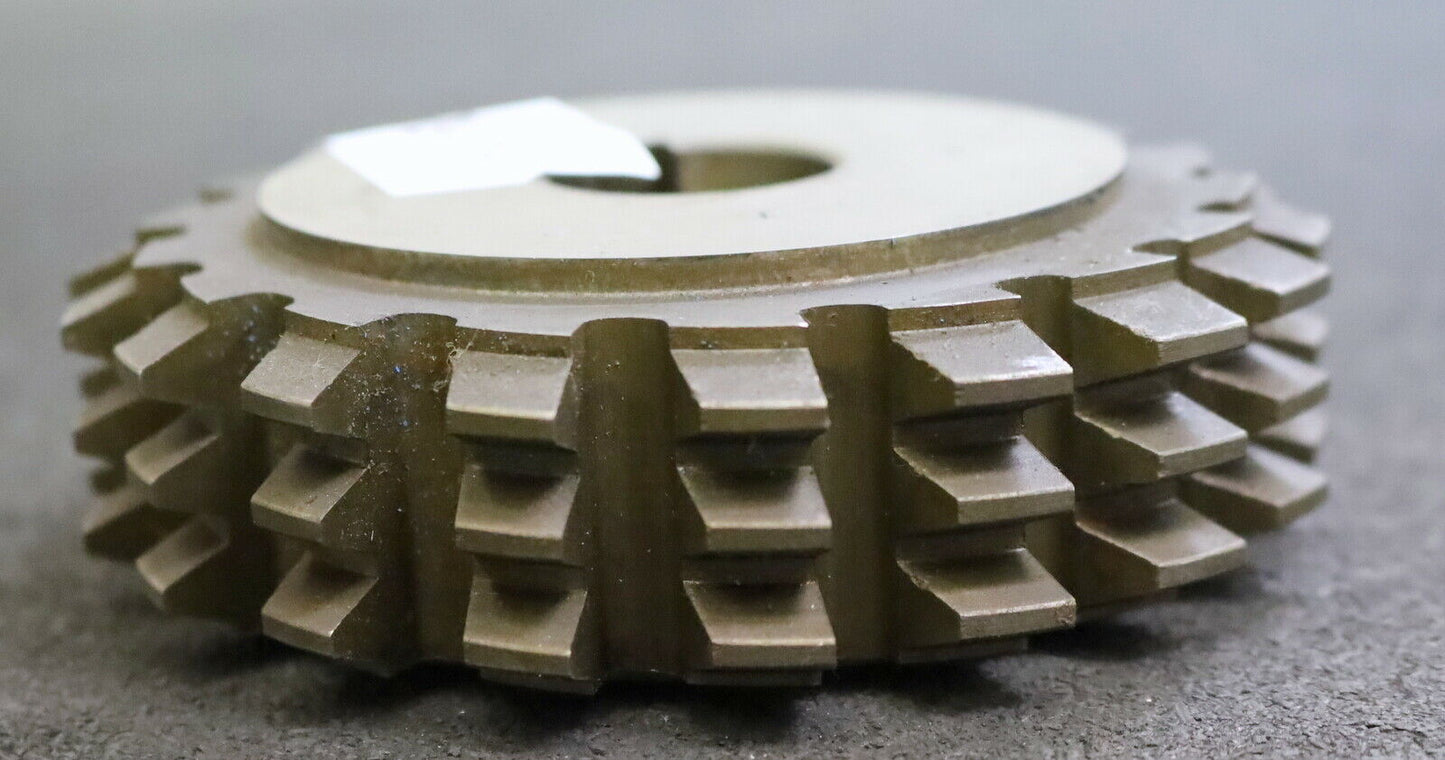 Zahnstangenfräser 3-rillig m=3,0mm 20° EGW Frästiefe 6,5mm Ø118x36xØ27mm