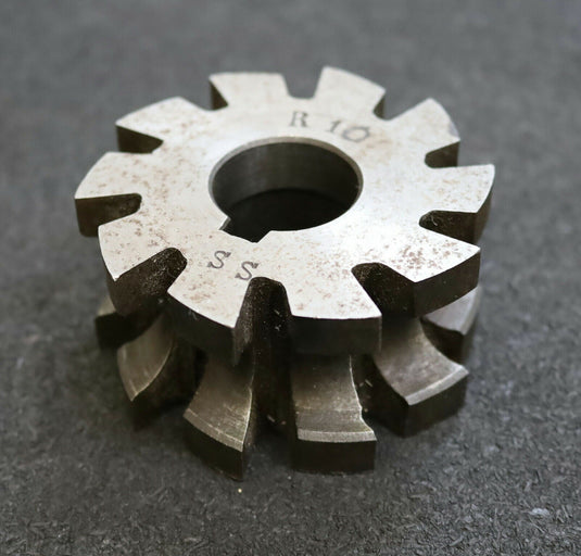 Halbrund-Formfräser konkav Radiusfräser Radius 10mm Abmessungen Ø78x40xØ27mm