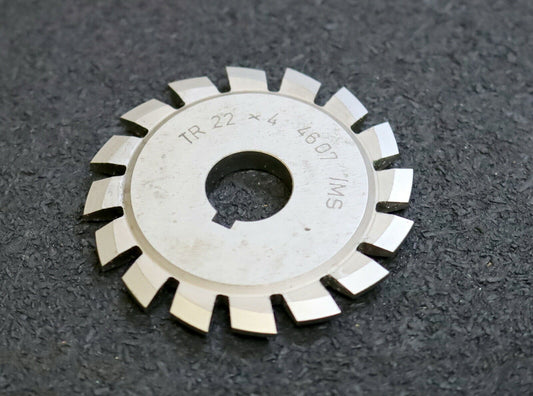 IMS Trapezgewindefräser TR 22 x 4 30° Abmessungen 50x5x13mm mit LKN 16 Spannuten