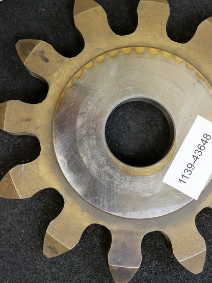 JAL Scheibenschneidrad m= 14,0mm DIN 3972 BP II Z= 12 Da=202mm EGW 20° Qualität A