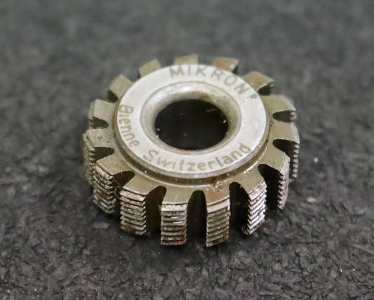 MIKRON Vollstahl-Wälzfräser No. 88292 m= 0,253 ho= 0,658 - Ø24x10xØ8mm