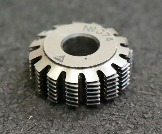 MIKRON Wälzfräser No. 374 - Ø24x10xØ8mm 1gg. Rechts 15 Spanuten