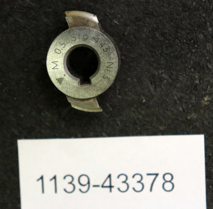 TECHNICA Schlagzahn-Wälzfräser m= 0,5mm Fräser Nr. 3 Abmessungen 27x8x8 mm LKN