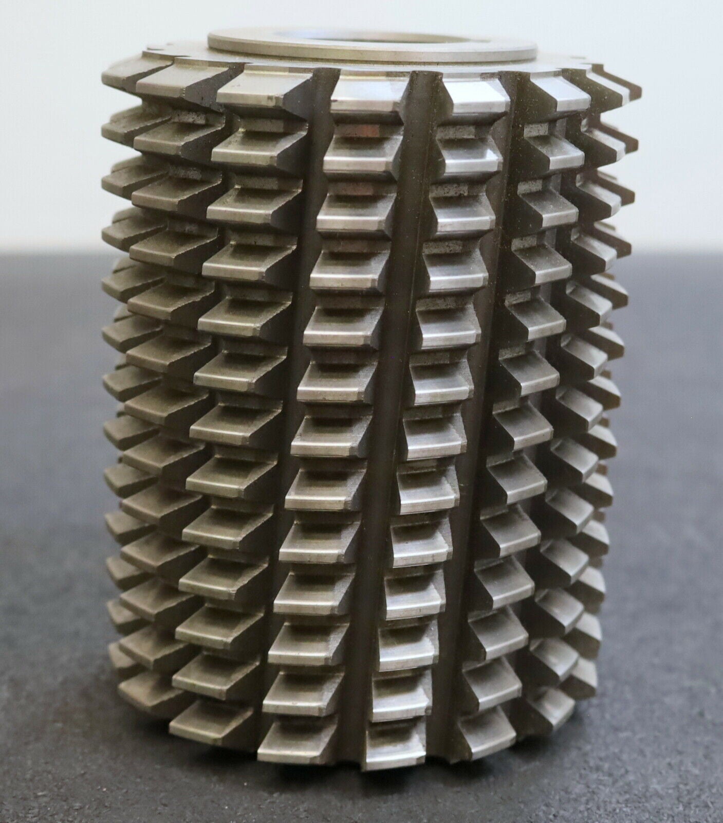 PWS Vollstahl-Wälzfräser m= 3,5mm Zahnhöhe hapo= 4,2mm - Ø115 x 150 x Ø40mm LKN
