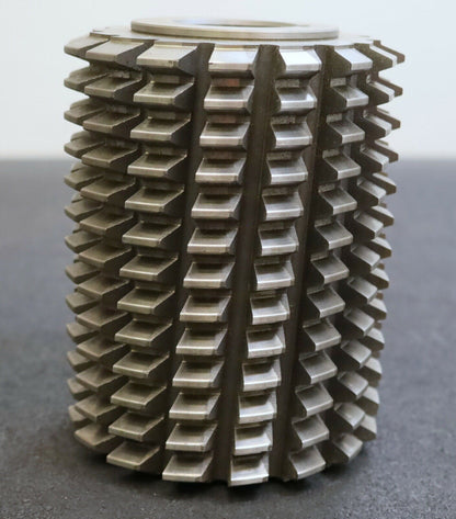 PWS Vollstahl-Wälzfräser m= 3,5mm Zahnhöhe hapo= 4,2mm - Ø115 x 150 x Ø40mm LKN