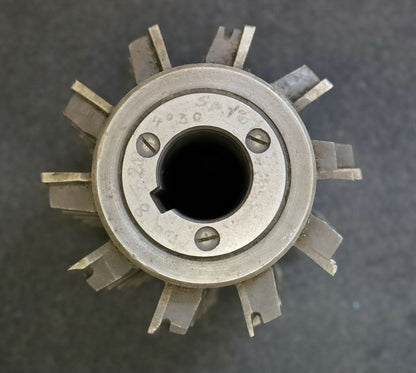 PWS Zahnrad-Wälzfräser m = 8,0mm 20° EGW Abmessungen Ø120 x 156 x Ø32mm mit LKN