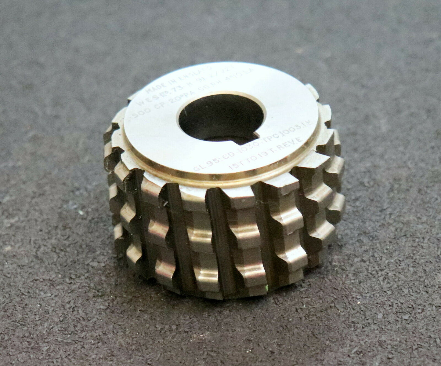 WESL ENGLAND Zahnriemenrad-Wälzfräser für Z= 15-19 Type 73-H-91-2/V2T 500CP 20°