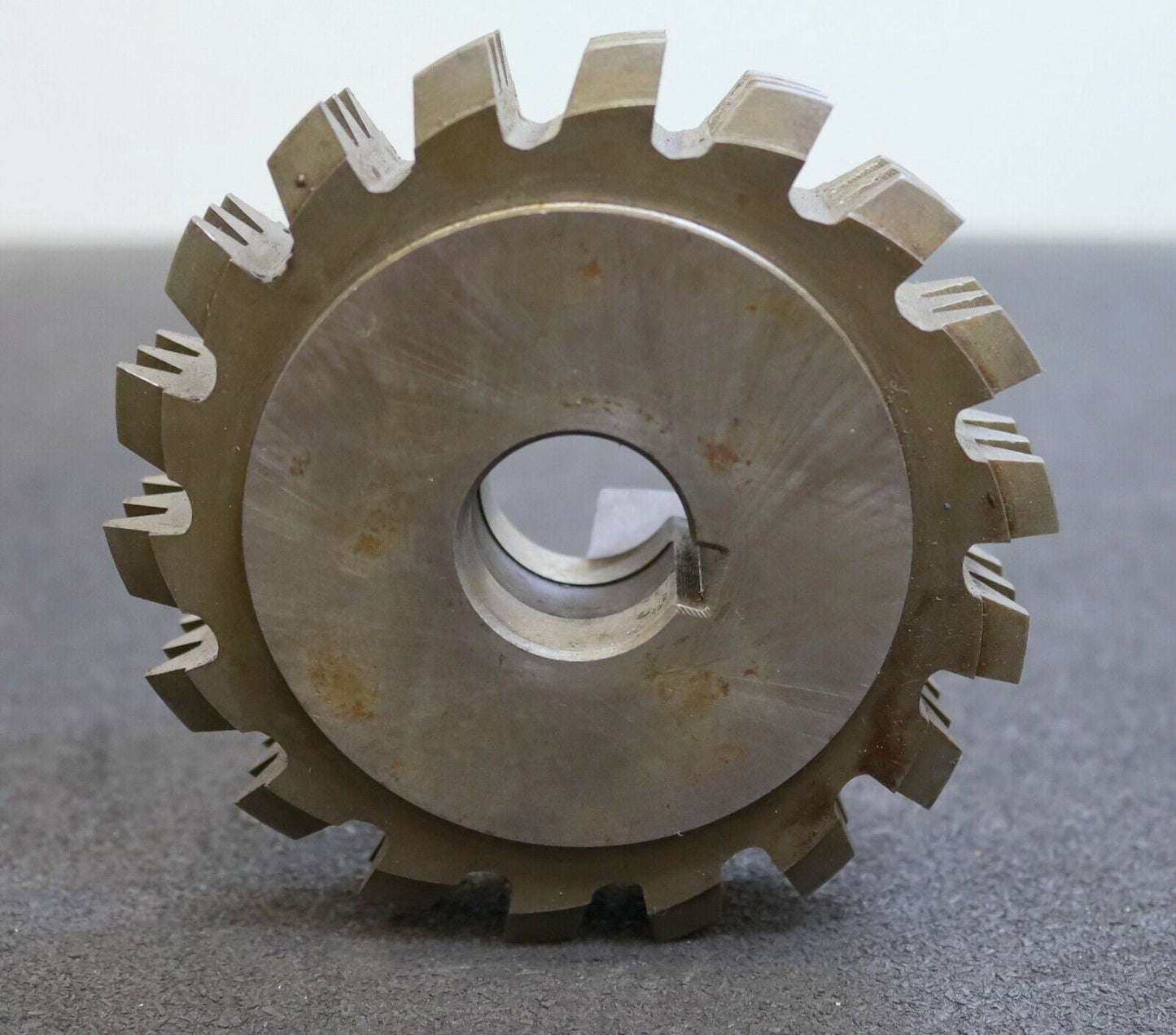 Zahnstangenfräser 3-rillig m=3,0mm 20° EGW Frästiefe 6,5mm Ø118x36xØ27mm