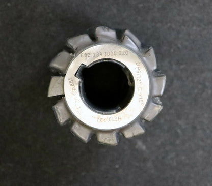 Reining Zahnwellen-Wälzfräser Profil RAXAGAR 6MC DP6/12" 1gg.-R  12 Spannuten