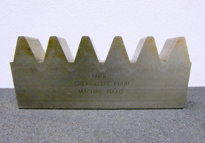 DELTAL Hobelkamm rack cutter f. MAAG-Wälzhobelmaschinen m= 8,5 20° 165x25mm