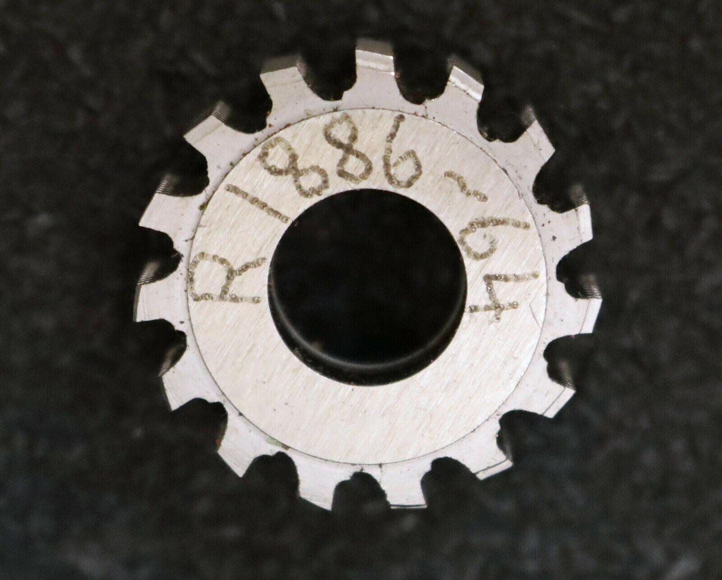 Zykloid-Wälzfräser für Zykloidenprofil 1886-64 m= 0,28 - Ø24x10xØ8mm