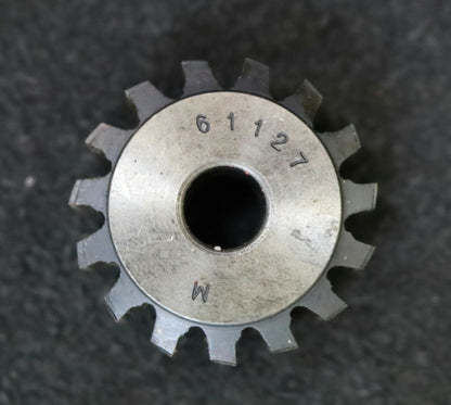 MIKRON Wälzfräser No. 61127 - Ø30x15xØ8mm 1gg. Rechts 15 Spanuten