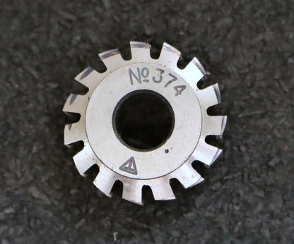 MIKRON Wälzfräser No. 374 - Ø24x10xØ8mm 1gg. Rechts 15 Spanuten