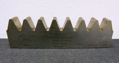 ROLLET PARIS Hobelkamm rack cutter m= 7,727 Angle 20°