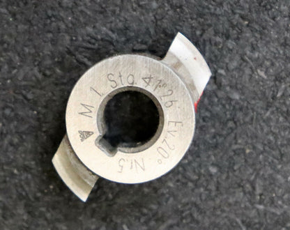 TECHNICA Schlagzahn-Wälzfräser m= 1,0mm Fräser Nr. 5 Abmessungen 28x8x8 mm LKN