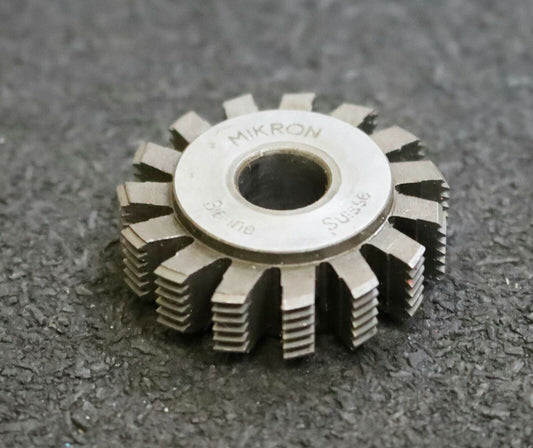 MIKRON Vollstahl-Wälzfräser No. 64747 m= 0,36 ho= 0,81 20° EGW - Ø32x10xØ8mm