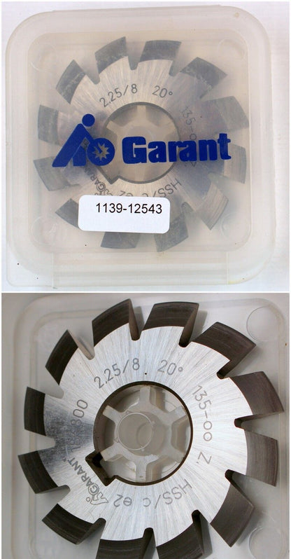 Zahnformfräser m= 2,25 EGW 20° Ø63x7xØ22 - für 135 - unendlich Zähne