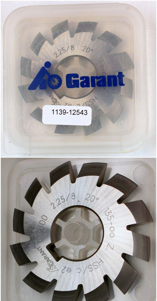 Zahnformfräser m= 2,25 EGW 20° Ø63x7xØ22 - für 135 - unendlich Zähne