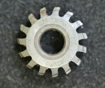 MIKRON Wälzfräser No. 35473 - Ø24x8xØ8mm 1gg. Rechts 15 Spanuten