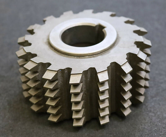 PWS Zahnstangenfräser 6-rillig m=3,0mm BPII 20°EGW Ø125 x 65 x Ø40mm