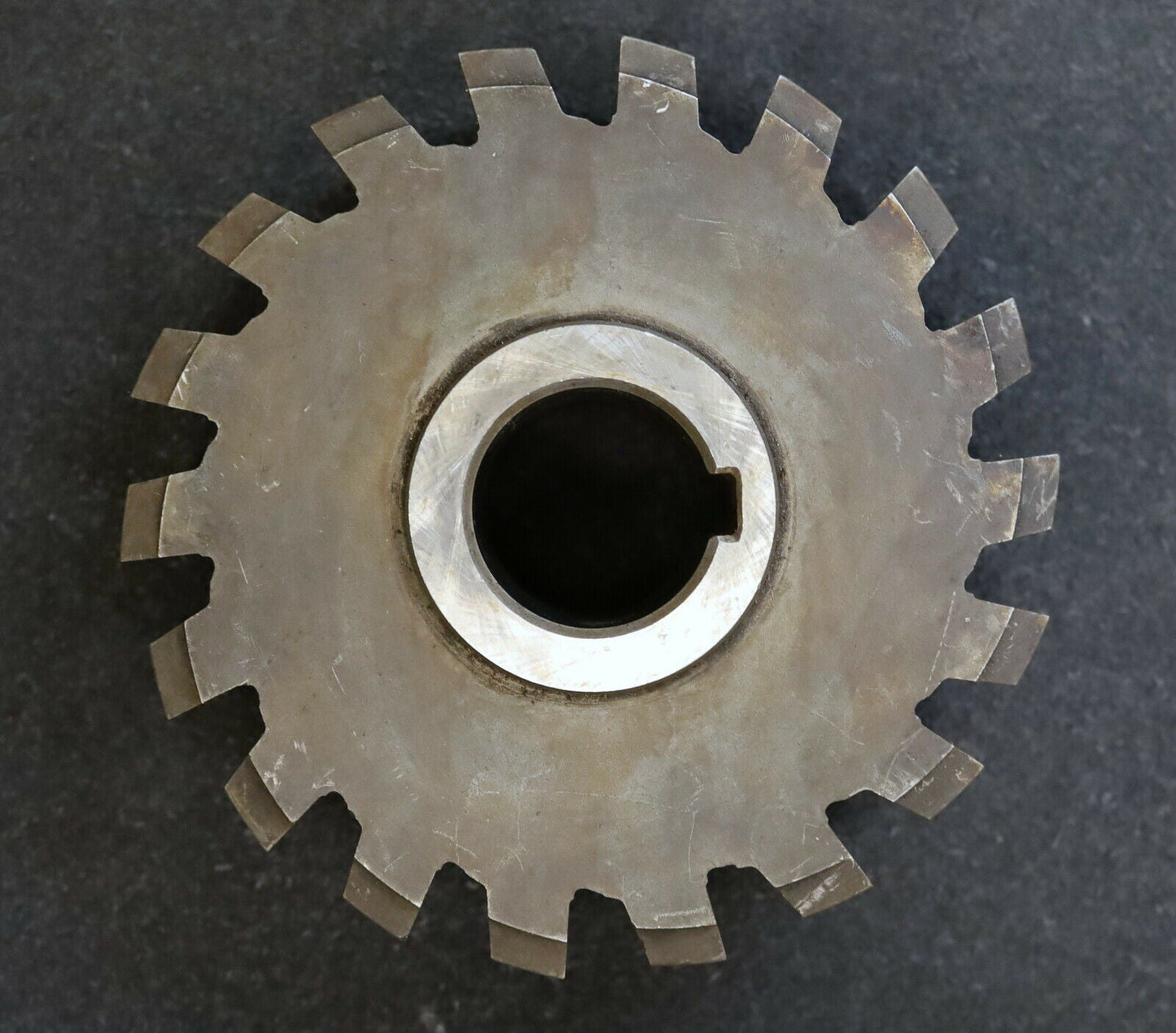 PWS Zahnstangenfräser 6-rillig m=3,0mm BPII 20°EGW - Ø160x65xØ40mm