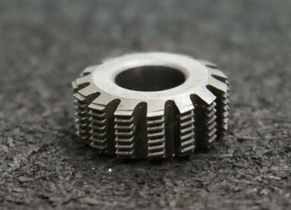 MIKRON Vollstahl-Wälzfräser No. 63986 m= 0,246 ho= 0,55 Abmessungen Ø18x7xØ8mm