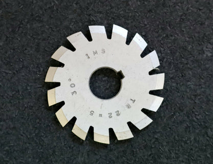 IMS Trapezgewindefräser TR 22 x 5 30° Abmessungen 50x5x13mm mit LKN 15 Spannuten