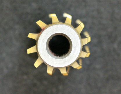 KÖPFER Zahnriemenrad-Wälzfräser T5 24x25x8mm 12 Spannuten für Z = 10-oo