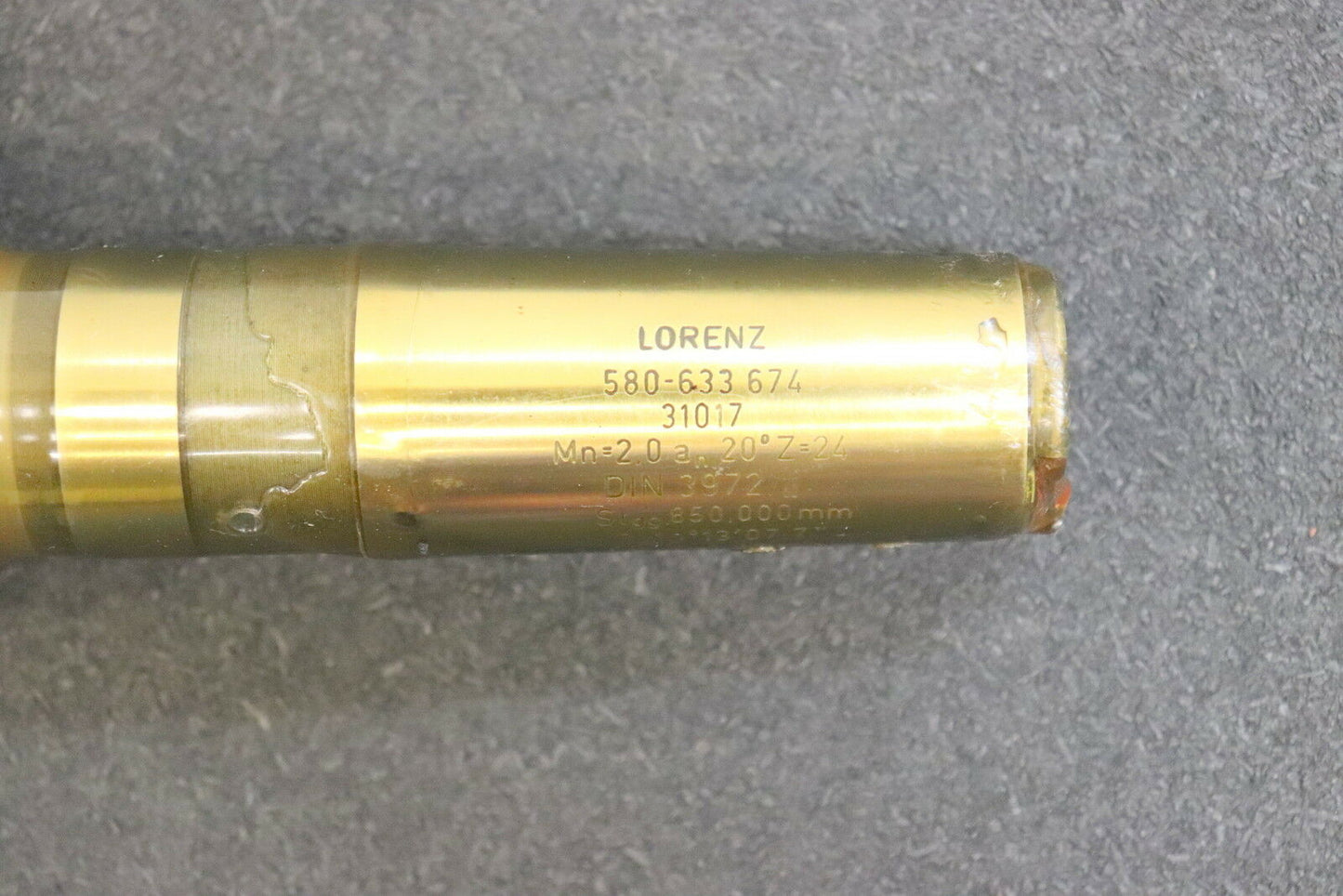 LORENZ 9 Stück Schaftschneidrad für Schrägverzahnung m=1,5mm - hkw=1,25xm