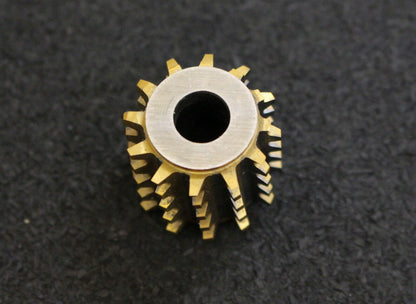 KÖPFER Zahnriemenrad-Wälzfräser T5 24x24x8mm 12 Spannuten 1-gg. R Überschneider