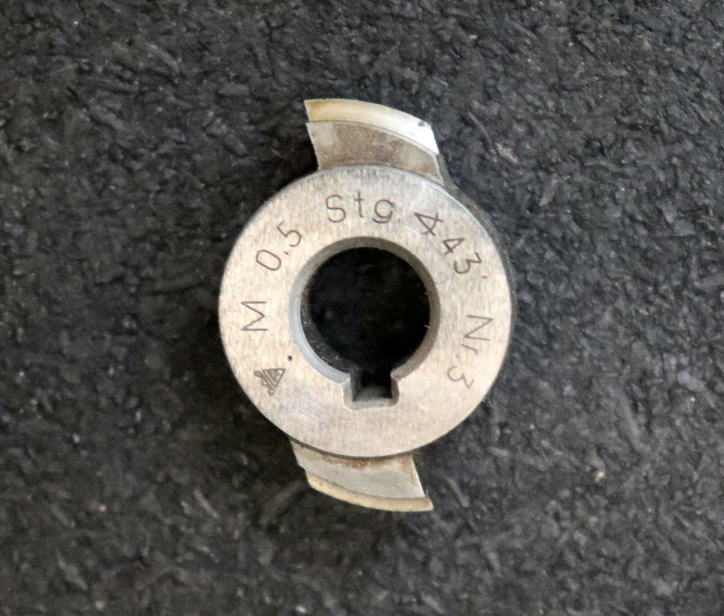 TECHNICA Schlagzahn-Wälzfräser m= 0,5mm Fräser Nr. 3 Abmessungen 27x8x8 mm LKN